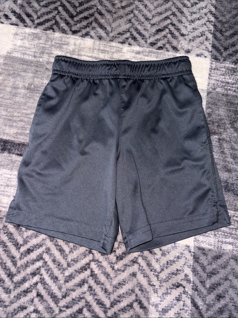 Athletic Works Black Kids' Active Pull-On Shorts
